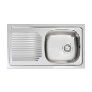 Lavaplatos p/sobreponer 1c 1e c/r Teka
