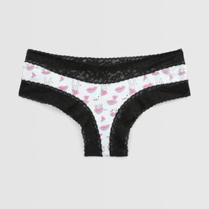 Cheeky Hypnotic Blanco Print Sandia