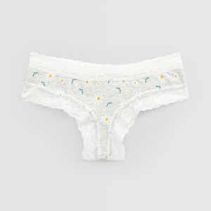 Cheeky Hypnotic Grey Print Hojas Y Margaritas