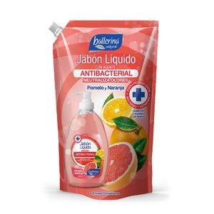 Jabón líquido antibacterial Pomelo y Naranja 750ml