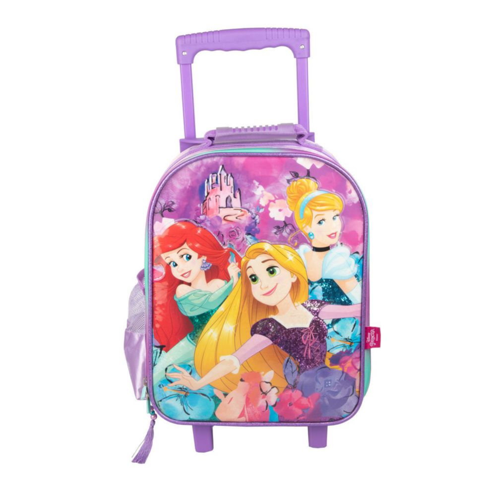 Mochila con Ruedas Disney Princesas Satin Real Plaza