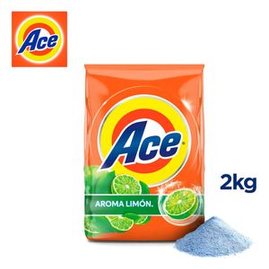 Detergente en Polvo Ace Limón 2  Kilos(Kg)