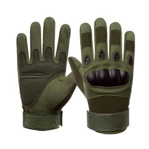 Guantes Tácticos Largos Deportivos Blindados Militares Protección De Armadura Verde