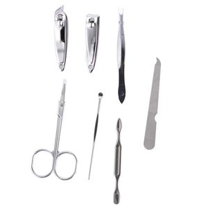 Set Manicure para Uñas Pedicura Herramientas de Belleza Cortador de Uñas Juego de Tijeras
