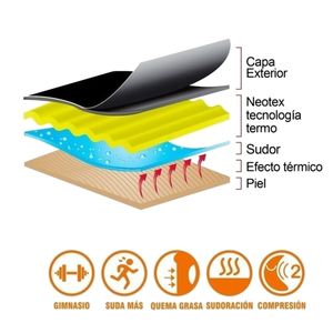 Chaleco Neotex Reductor Argym Dama Talla L