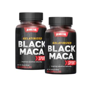 Pack Demolitor Maca Negra Demolitor Black Maca 120 Caps X2