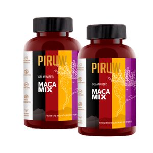 Pack Piruw Maca Mix Piruw 100 Cápsulas X2