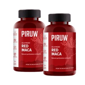 Pack Piruw Maca Roja Piruw 100 Cápsulas X2