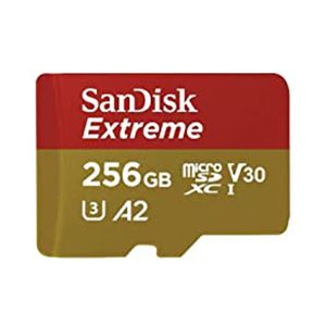 Memoria Sandisk Micro sd extreme 256GB UHS-I U3 A2 190Mbps - SDSQXAV-256G-GN6MN