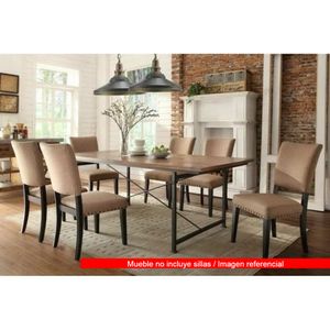 Mesa de Comedor Contemporánea Marrón Salomé 160cm