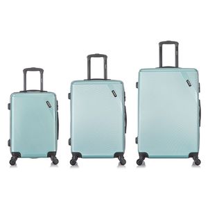 Maletas De Viaje Set De 3 Dukap Discovery Verde Agua DIJV