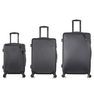 Maletas De Viaje Set De 3 Dukap Discovery Negro DIJN