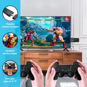 Mini Consola Retro con 2 Mandos Inalámbricos