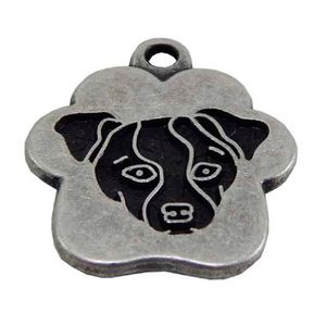 Placa de Identificación para Perro Jack Russel vintage