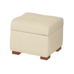 Baul Tapizado Ardeco Mavisac Pequeño Color Marfil