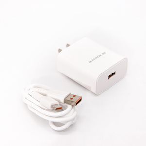 Cargador  de Carga Rápida Movisun 22.5 W MQC-20 Blanco