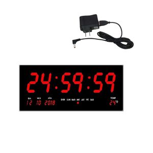 Reloj Digital De Pared Calendario Hora C°