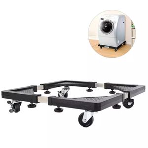 Soporte Multifuncion para lavadora cicna etc 40 a 56 cm Regulable Krearack Negro
