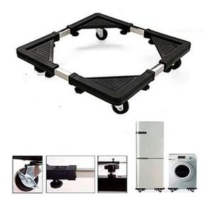 Soporte Multifuncion para lavadora cicna etc 40 a 56 cm Regulable Krearack Negro