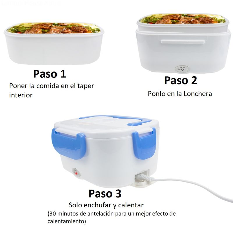 Taper Electrico Calentador Decomida 40w Portatil