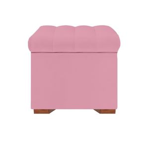 Baul Tapizado Lirio Mavisac Pequeño Color Palo Rosa