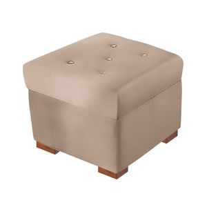 Baul Ultracuero Eliza Mavisac Pequeño Color Beige