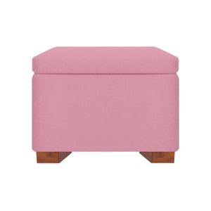 Baul Tapizado Zeus Mavisac Pequeño Color Palo Rosa