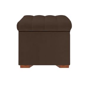 Baul Tapizado Lirio Mavisac Pequeño Color Marron Claro
