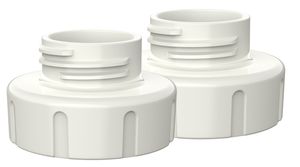 Set x2 Adaptadores de boca estrecha a ancha para Extractores de leche eléctrico