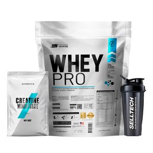 Pack Whey Pro 5kg Chocolate + Creatina Myprotein 250gr + Shaker