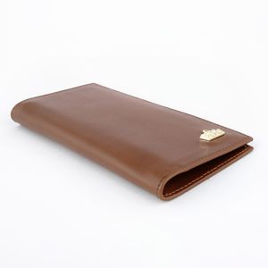 Billetera Reyes Solo Cueros para Hombre CH117 Classical Color Marron Claro