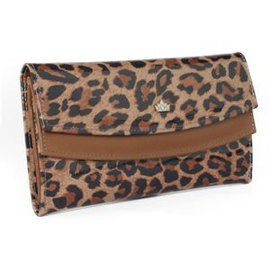 Billetera Mujer Reyes Solo Cueros SD101 Kiara Color Marron Claro