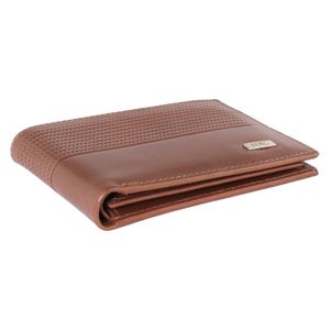 Billetera Reyes Solo Cueros para Hombre BC2 06 Puntos Liniales Color Chocolate