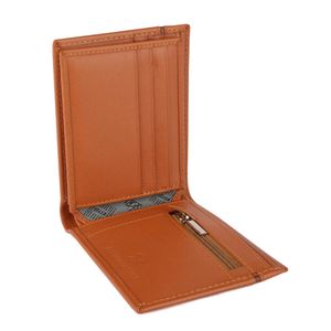 Billetera Reyes Solo Cueros para Hombre BC2 219 Color Line Color Camel