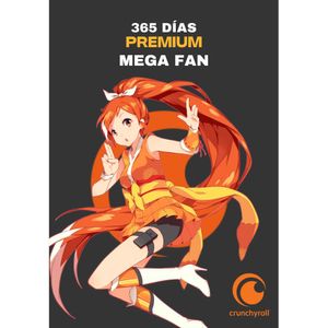 Código Crunchyroll Premium MEGA Fan 12 Meses (Digital)