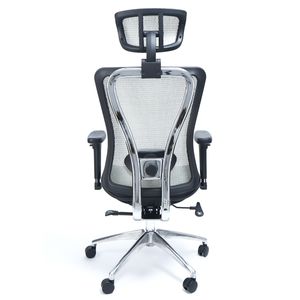 Silla Giratoria Ergonómica Londres Grey Decorplas Brazos Regulables 3D