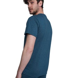 Polo Henley Manga Corta Rising Dragon El Sofisticado - Petroleo