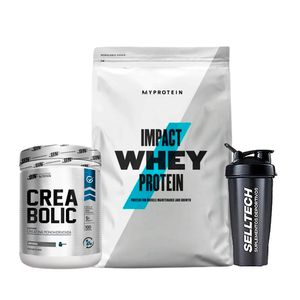 Pack Impact Whey 1kg Chocolate + Creabolic 500gr + Shaker