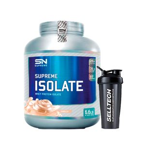 Proteína Supreme Nutrition Supreme Isolate 6.6lb Vainilla + Shaker