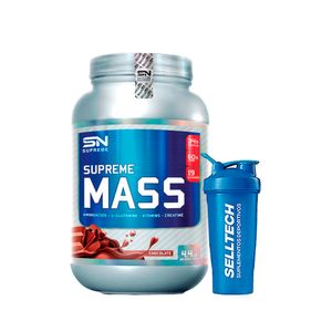 Ganador de Peso Supreme Nutrition Supreme Mass 4lb Chocolate + Shaker