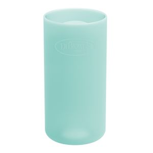 Funda de Biberón de Vidrio  8oz/ 250ml, Boca Estrecha, Menta