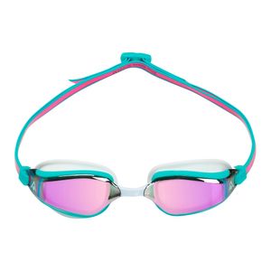 Lentes de Natacion Aquasphere Fastlane Rosado y Turquesa Pink Titanium Mirrored