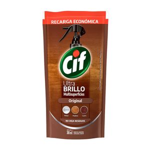 Limpiador Cif Ultra Brillo Original Doy Pack 380ml