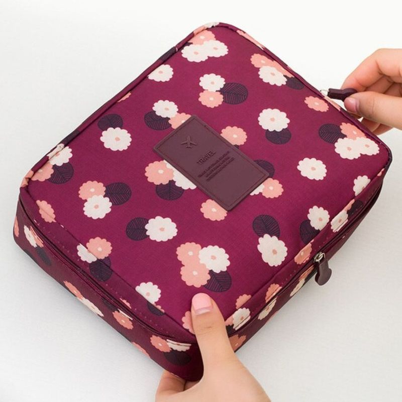 Neceser Organizador de Maquillaje Bolso de Viaje Portátil Rosa N 151N  MINARI