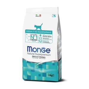 Comida para Gatos Monge Feline Kitten Chiken 400gr