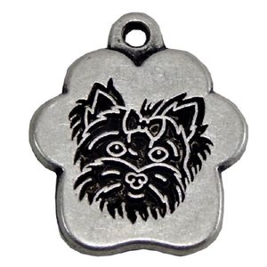 Placa de Identificación para Perro Yorkshire Vintage