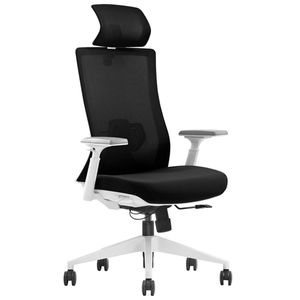 Silla Giratoria Ergonómica Decorplas Atenas H Colors Black con Brazos 3D