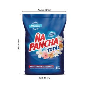 Detergente en Polvo Ña Pancha Floral 4kg