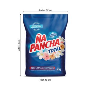 Detergente Ña Pancha Floral 4kg