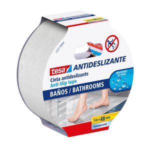Cinta antideslizante Baños 51071 5mx48mm Transparente